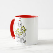 Mug Bébé en fleurs (Devant gauche)