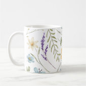 Mug Bébé en fleurs de jardin sauvage (Gauche)