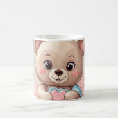 Mug Bébé en peluche adorable - Soft Pastel Design (Centre)