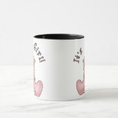 Mug Bébé en pyjama C'est une fille (Centre)