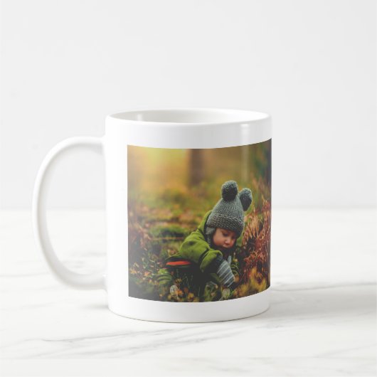 Mug Bébé enfants 1er anniversaire ajouter le nom date (Gauche)
