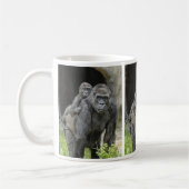 Mug Bébé et maman de gorille (Gauche)