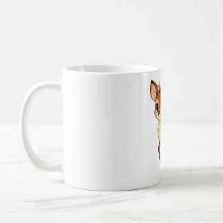 Mug Bébé Faon Mignon Dessin Animé Illustration de Cerf