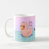 Mug Bébé Fille au Canard Rose   (Gauche)