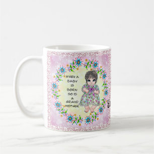 Mug Bébé fille de grand-mère  