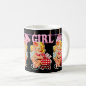Mug Bébé Fille Parents et nouvelles familles (Devant droit)