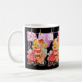 Mug Bébé Fille Parents et nouvelles familles (Gauche)