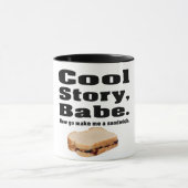 Mug Bébé frais d'histoire (Centre)