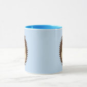 Mug Bébé Garçon Hérisson Cœur Bleu (Centre)