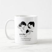 Mug BÉBÉ GAY (Lesbienne) (Gauche)