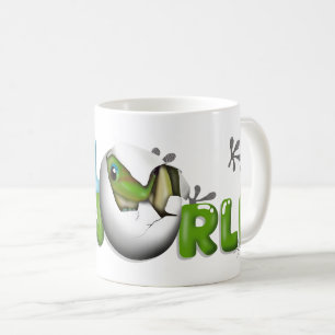 Mug Bébé gecko dans l'œuf