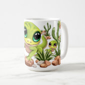 Mug Bébé Geckos jote personnages de dessin (Devant droit)