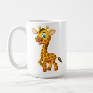 Mug Bébé girafe mignon souriant dessin animé-35280