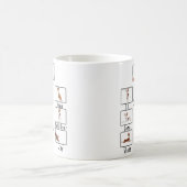 Mug Bébé Ibizan Hound Tricks Podenco Chien race (Centre)