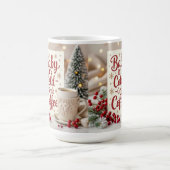 Mug Bébé il fait froid attrape un café (Centre)