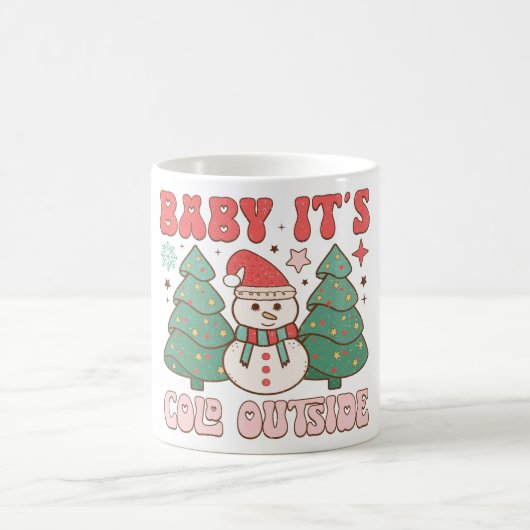 Mug Bébé, il fait froid dehors (Centre)