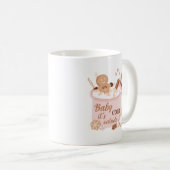 Mug Bébé Il fait froid dehors (Devant droit)