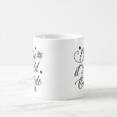 Mug Bébé Il fait froid dehors (Centre)