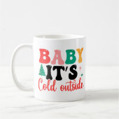 Mug Bébé il fait froid dehors scénario (Gauche)