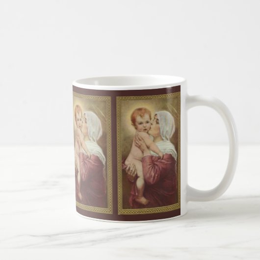 Mug Bébé Jésus de Mary Madonna de mère de Vierge (Droite)