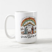 Mug Bébé Jésus Marie Joseph Nativité Christian (Gauche)