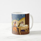 Mug bébé Jésus Marie trois rois Noël nativité (Devant droit)