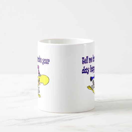 Mug bébé jour heureux (Centre)
