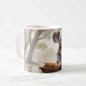 Mug Bébé Koala au bord d'un étang (Devant gauche)