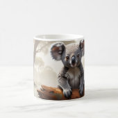 Mug Bébé Koala au bord d'un étang (Centre)