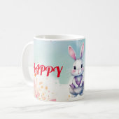 Mug Bébé lapin au printemps (Devant gauche)