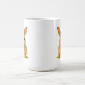 Mug Bébé lapin dans l'herbe (Centre)