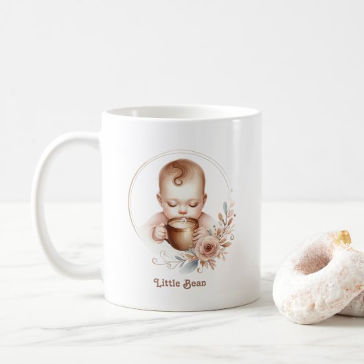 Mug Bébé Little Bean (Avec donut)