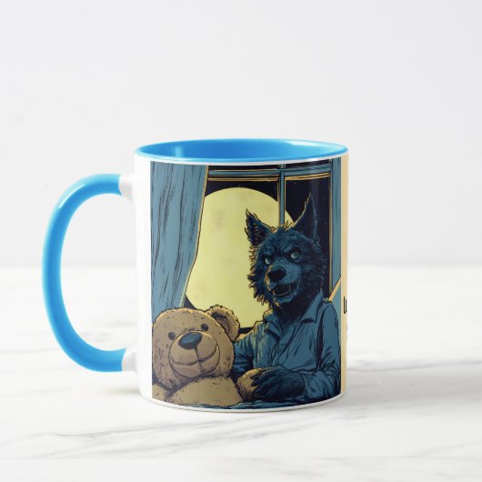 Mug Bébé Loup-Garou ! (Gauche)