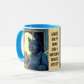 Mug Bébé Loup-Garou ! (Devant gauche)