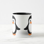Mug Bébé manchot mignon (Centre)