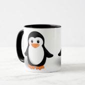 Mug Bébé manchot mignon (Devant gauche)