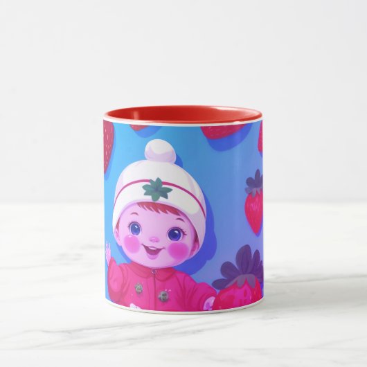Mug Bébé mignon (Centre)