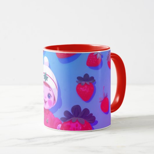 Mug Bébé mignon (Devant droit)