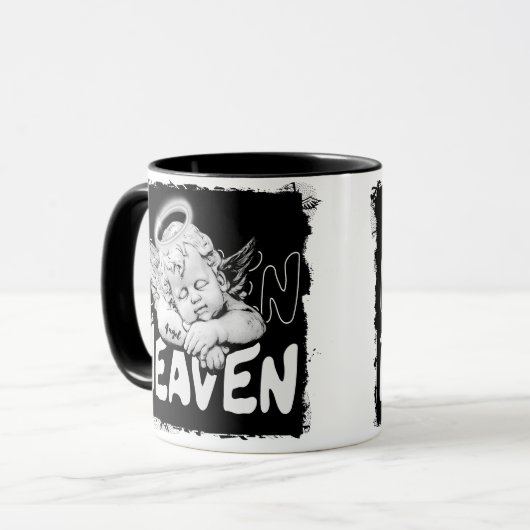 Mug Bébé mignon ange  (Devant gauche)