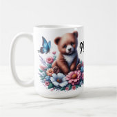 Mug Bébé mignon Bear Cub (Gauche)