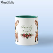 Mug Bébé mignon cerf, Doe 🦌 🎄 cerf aimé