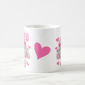 Mug Bébé mignon Eléphant fille (Centre)