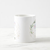 Mug Bébé mignon Eléphant Jungle Baby shower vert (Centre)