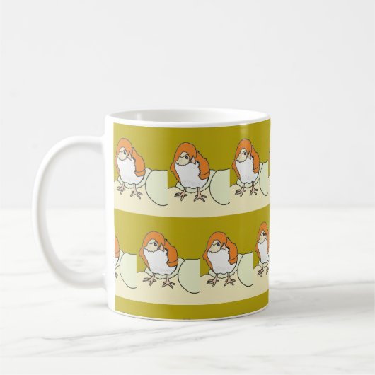 Mug Bébé mignon poussin Pâques (Gauche)