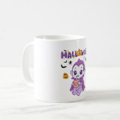 Mug Bébé mignon Vampire Halloween Kawaii Design (Devant gauche)