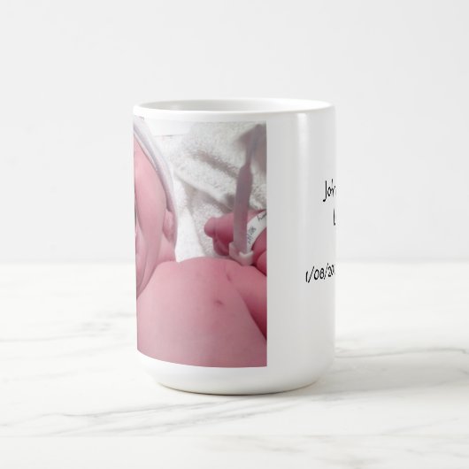 Mug bébé nouveau-né (Centre)