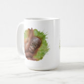Mug Bébé Orangoutan Joy (Devant gauche)