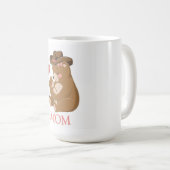 Mug Bébé ours Bonne fête des mères (Devant droit)