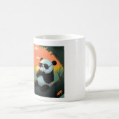 Mug Bébé Panda Mignon (Devant droit)