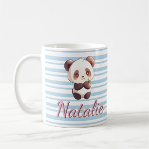 Mug Bébé Panda Mignon Nom Personnalisé
